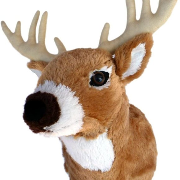 Adore Other - Adore 13" Boone The Whitetail Deer Plush Stuffed Animal Walltoy Wall Mount